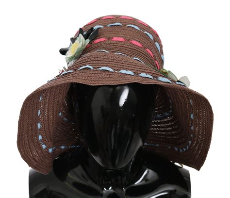 dolce gabbana hat mens|dolce gabana floppy hat.